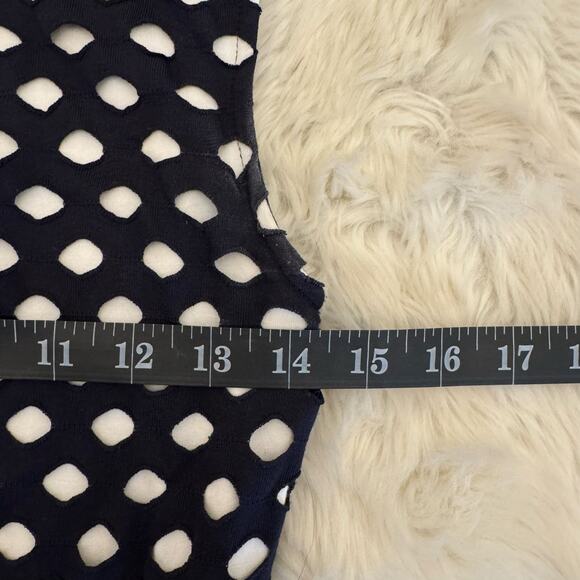 Bailey 44 Blue Cut Out Sleeveless Sheath Dress Small - Picture 7 of 9